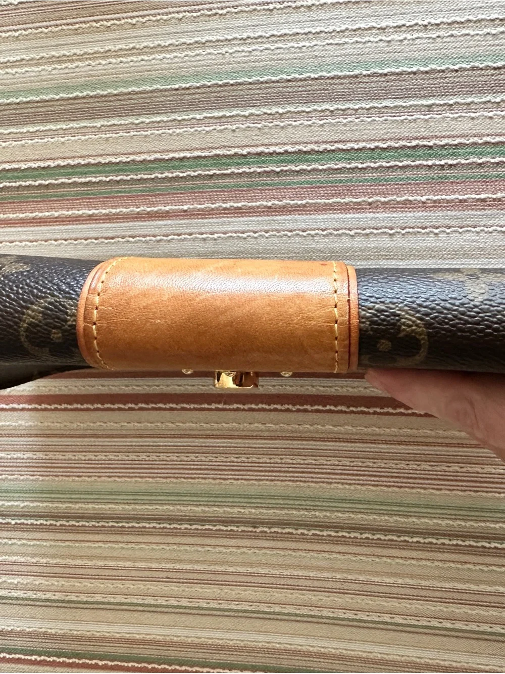 Louis Vuitton Boetie Wallet Monogram canvas Turn Lock Closure Zip Coin Pocket